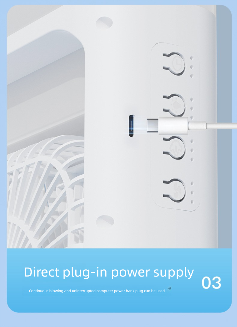 Desktop Spray Fan, 2-in-1 USB Air Cooler & Humidifier, Personal Water Cooling Mist Fan For Home Office Desk_voghion.com