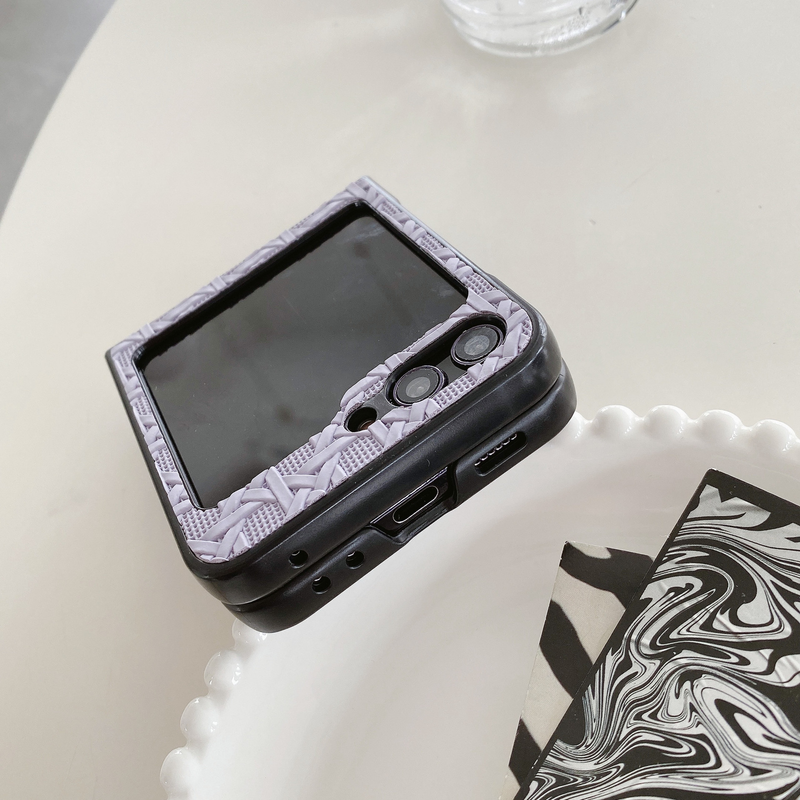 Mobile phone case for Samsung Z Flip5 mobile phone case GalaxyZ Flip4 folding Safeguard protective case ZFlip3 case_voghion.com