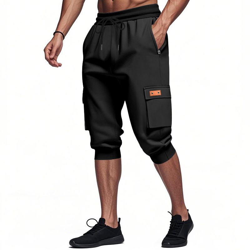 Été Style Américain Hommes Extérieur Décontracté Hip-Hop Sport Ample Simple Tendance_voghion.com