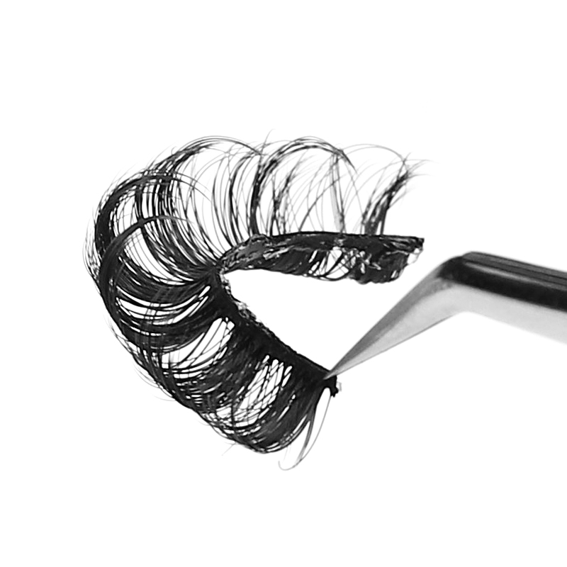 3D Faux 10Pairs Mink Lashes Fluffy Wispy Volume Natural Long False Eyelashes Handmade Reusable Makeup Fake_voghion.com