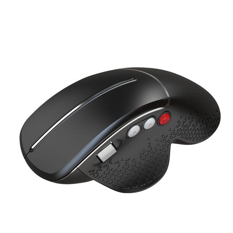 New Vertical Ergonomic Design 2.4G Wireless Mouse Grip_voghion.com