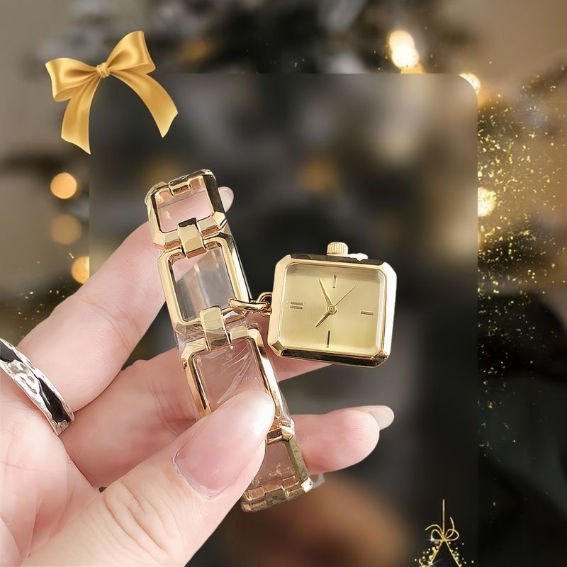 Bracciale con ciondolo in streaming live, nicchia, semplice, di alto valore, stile fresco, unisex, orologio al quarzo_voghion.com