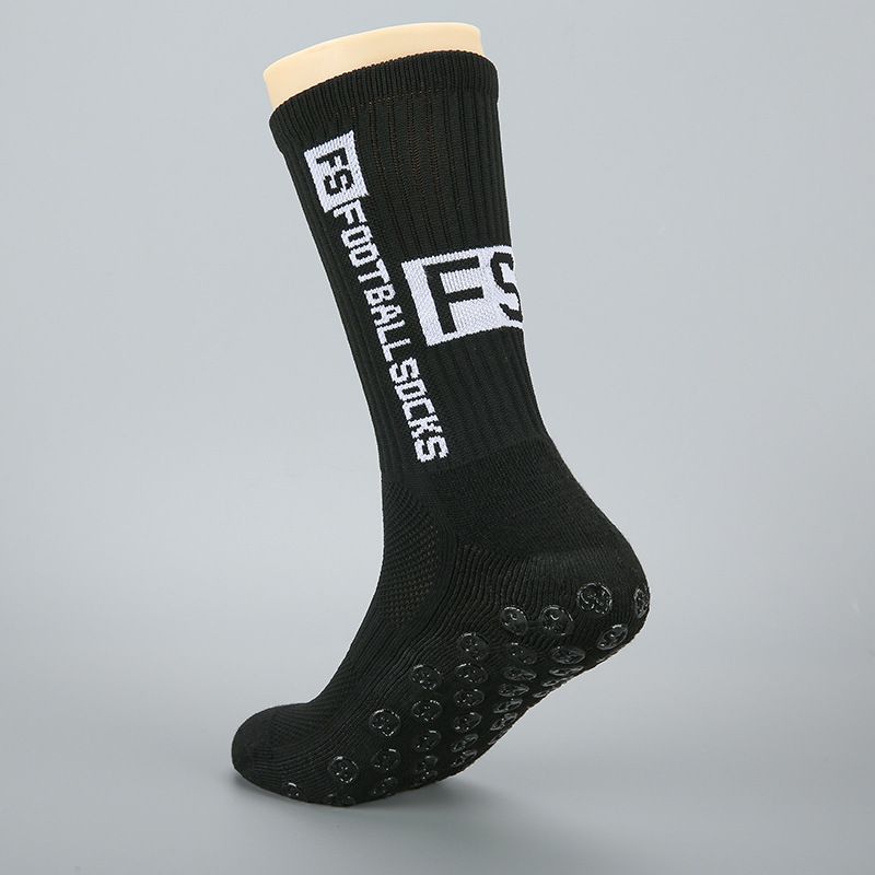 Cross Border FOOTBALLSOCKS Najlepiej sprzedające się skarpetki do piłki nożnej z silikonowym spodem i antypoślizgowe, profesjonalne skarpetki sportowe do piłki nożnej_voghion.com