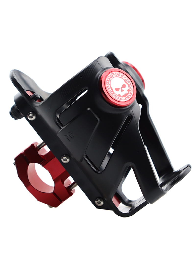 Adecuado para modificación de motocicleta Harley, jaula de taza, protector de parachoques, soporte para botella de agua, accesorios_voghion.com
