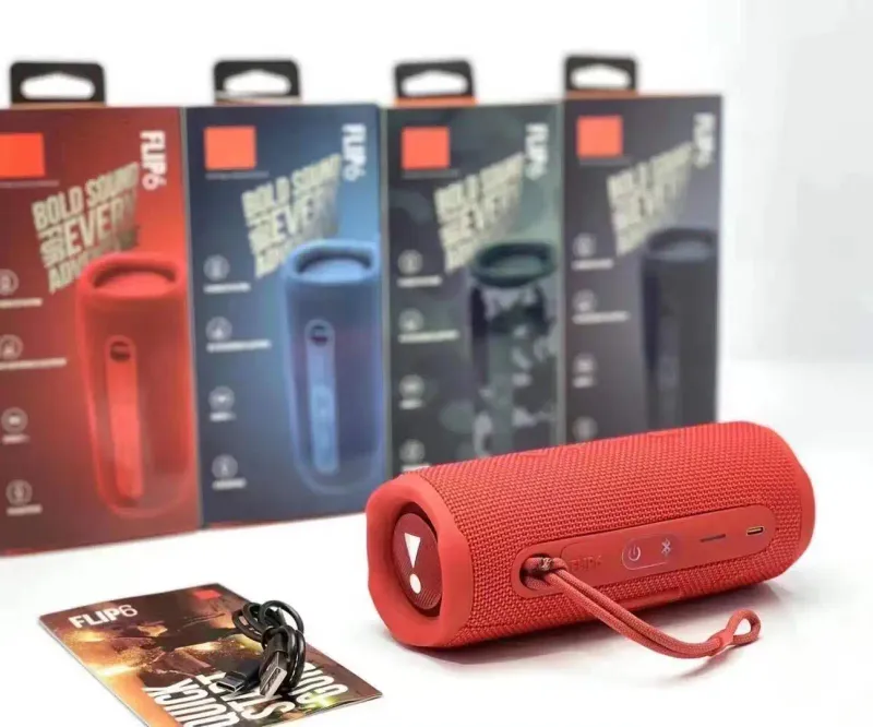 Flip6 Bocinas Bluetooth Multi-function Speaker Outdoor Portable Waterproof Subwoofer Wireless Home Mesh Dual Speakers_voghion.com