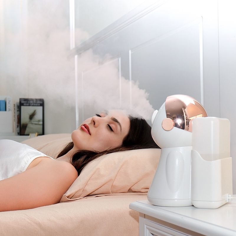 7 luci colorate Nano Hot Spray Steamer Viso Sauna Pori Cleaner Pelle Idratante Umidificatore Aria Viso Casa SPA_voghion.com