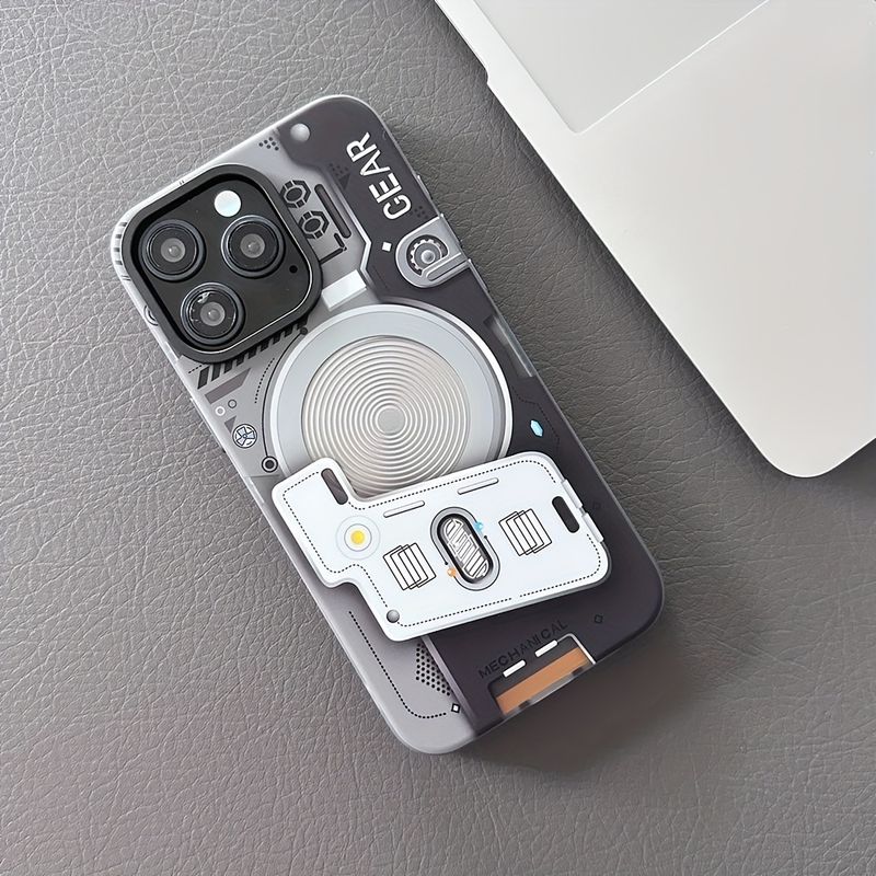 For 15PROMAX-teknologi Mekanisk opptrekk med magnetisk sugefunksjon Mobiltelefondeksel For 14PROMAX Personlig kreativ 13 mobiltelefon_voghion.com