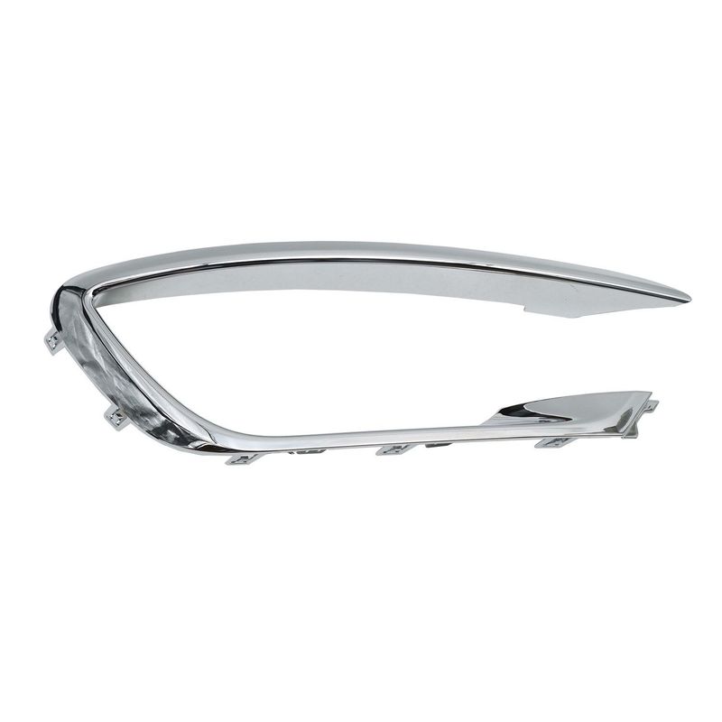 2017-2019, Lincoln, MKZ Fog Lamp Trim, American Version, Chrome Plated Right_voghion.com