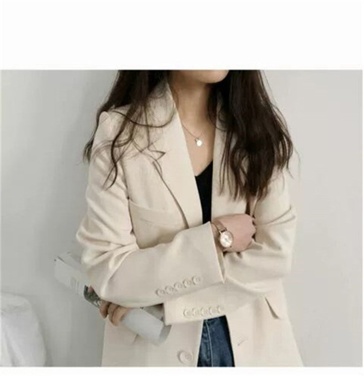Nuova giacca da abito piccola alla moda da donna_voghion.com