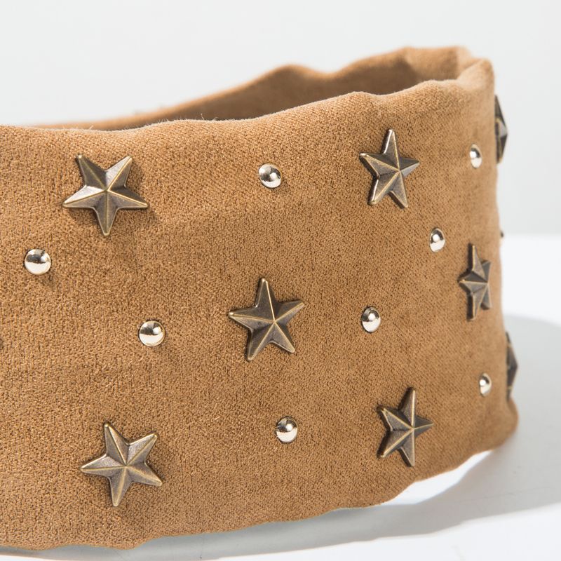 Fasce per capelli a forma di stella con design di nicchia per la primavera e l'estate 2025, alla moda e delicate_voghion.com