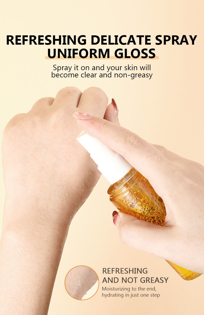 Facial Sunscreen Ceramide Full Face Sunscreen Spray UV Protection SPF50+ Student Military Training Sunscreen Spray_voghion.com