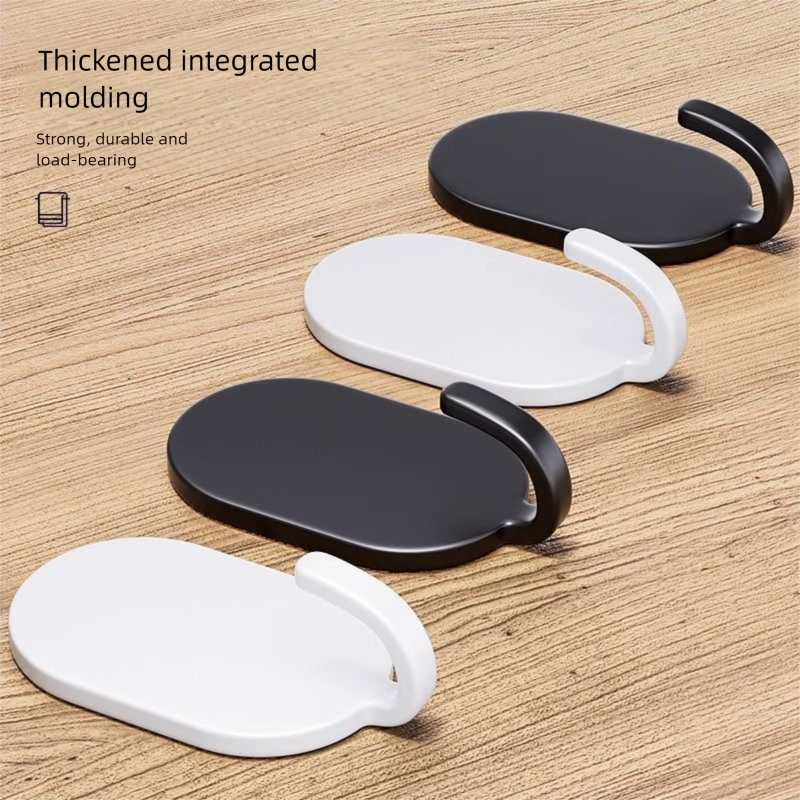 Gancio adesivo resistente in acciaio inossidabile per foratura, cucina, bagno, porta, montaggio a parete, senza traccia_voghion.com