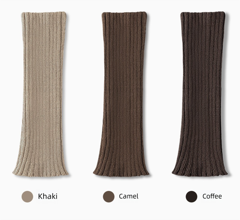 for Women, Slouch Autumn And Winter, Pair With Loafers, JK Leg Warmers, Calf Socks, Slimming Y2K Hot Girl Knitted Socks_voghion.com