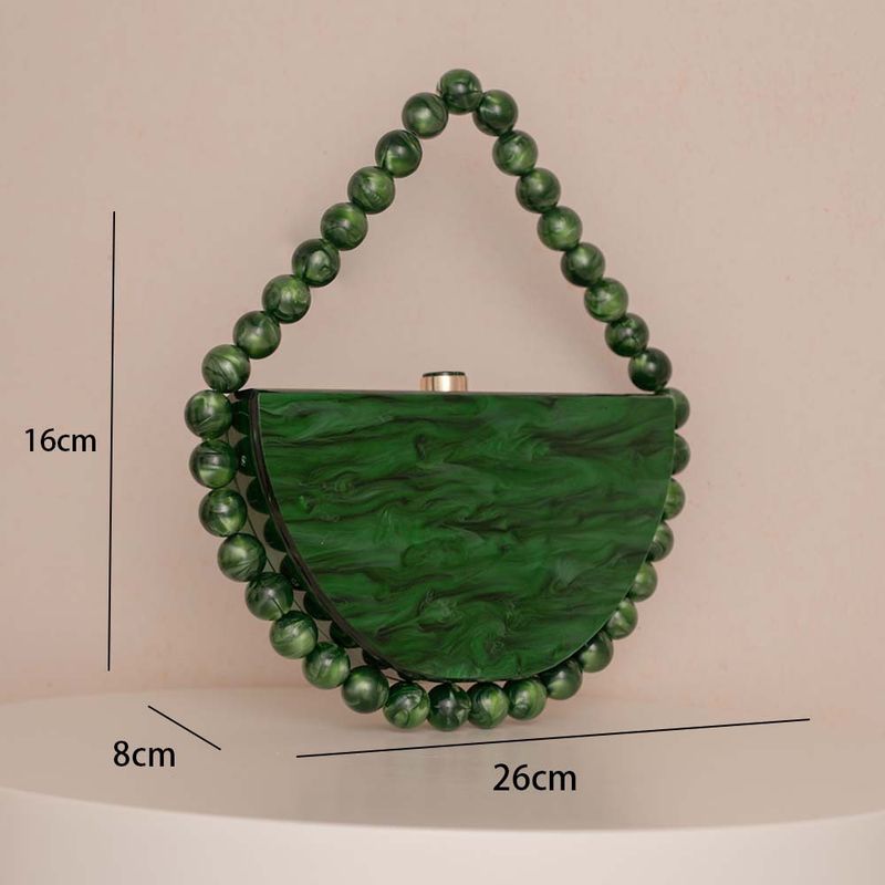 Nuova borsa da sera quadrata semplice in acrilico con stampa leopardata retrò in perle, pochette per donna_voghion.com