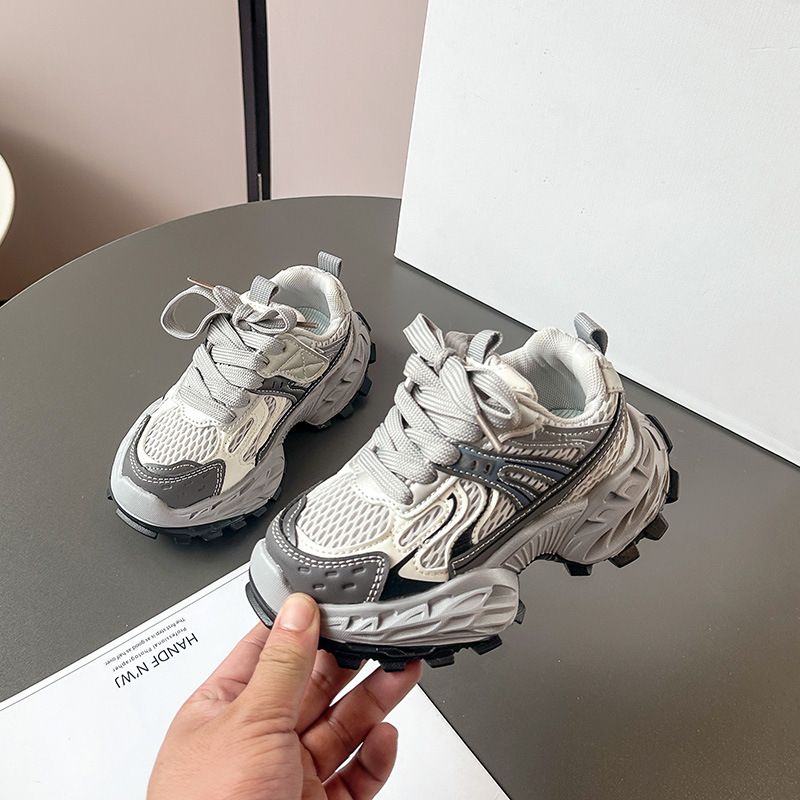 Fahionable Breathable Children' Dad Shoe 2025 Spring And Autumn New Lightweight Soft Sole Girl' Deign Boy'_voghion.com