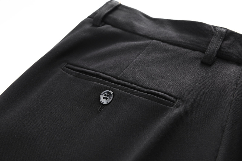 men's suit suit double-breasted solid color large size suit three-piece suit slim groom wedding dress_voghion.com
