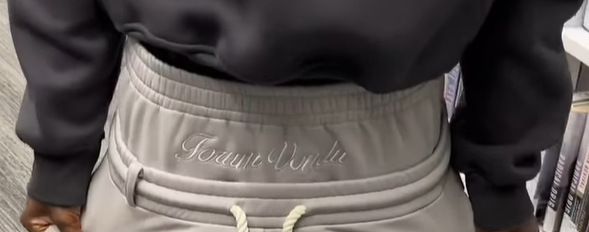 Herrenbekleidung Jogginghose mit doppeltem Bund und Stickereien, High-Street-Hose, zweiteilige Hose, lockere Hose mit weitem Bein_voghion.com