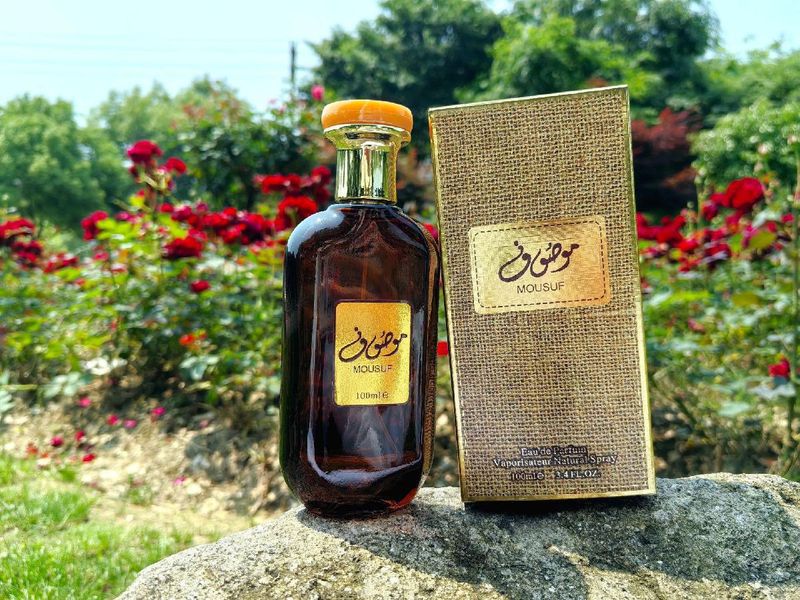 Foreign Trade Arab MOUSUF Herren- und Damenparfüm 100 ml, anhaltender Duft, Dubai Neutral Leinenbeutel, Parfüm_voghion.com