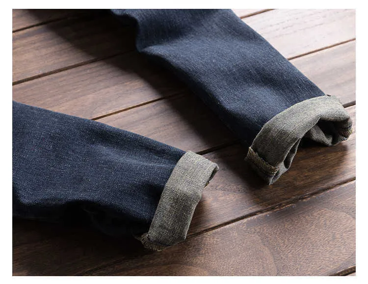 Jeans Sokotoo salopette en denim bleu foncé pour hommes jean Slim coupe décontractée pantalon cargo à poches combinaisons à bretelles T221102_voghion.com
