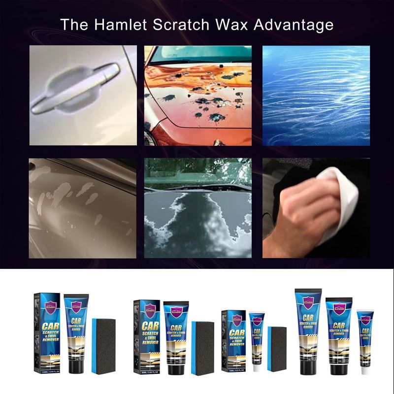 Rayhong Auto-Kratzer-Reparaturcreme, Auto-Wartung, Aufarbeitung, Lackkratzer, Kratzer, Polieren, Lackreparaturpaste_voghion.com