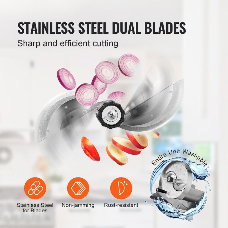 Slicing Fruit Commercial Steel Food Stainless Slicer 012mm Adjustable Ma Slicer 00.5 Cutter Vegetable Manual Thickness Machine_voghion.com