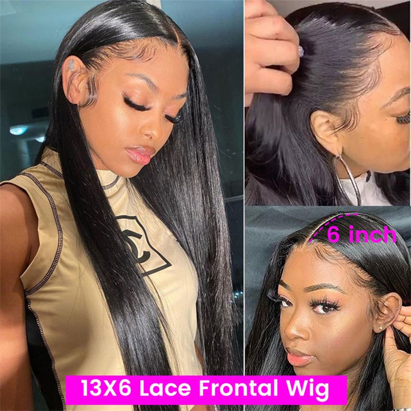 Hot Selling HD 13x4 Glulss Front Mënschlecht Hoer Perücke Fir Fraen Pr Plucked Riicht 13x6 Transparent Lac Frontal Perück Op Claranc_voghion.com