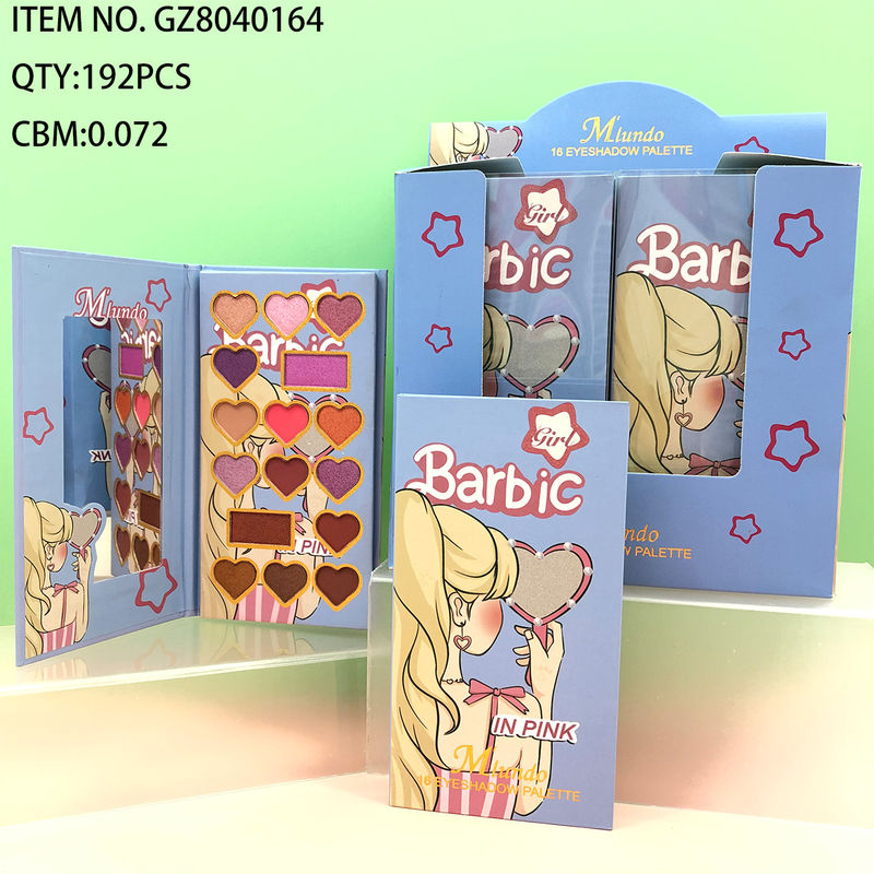 Mlundo 16 eye shadow pearlescent matte easy to apply non flying powder fine flash bright color makeup plate_voghion.com