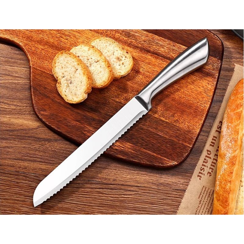 Tagliapasta per panini in acciaio inossidabile, affettatrice per torte, tagliapasta antigoccia per bagel e toast, con coprilama_voghion.com