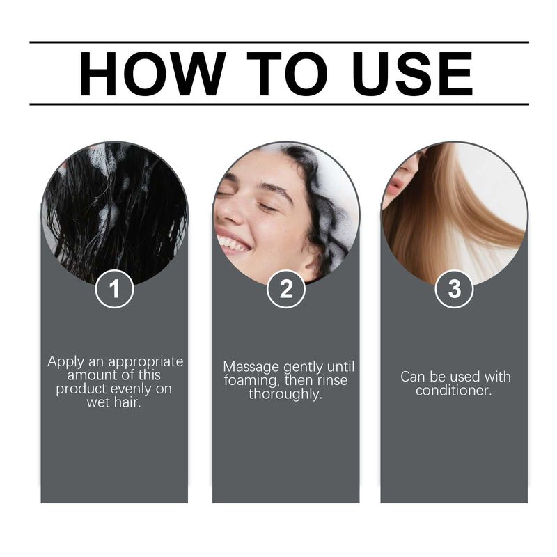 Hoegoa Rosemary Shampoo Refreshing Gentle Cleansing Smooth Shiny Hair Rich Foam Daily Care_voghion.com