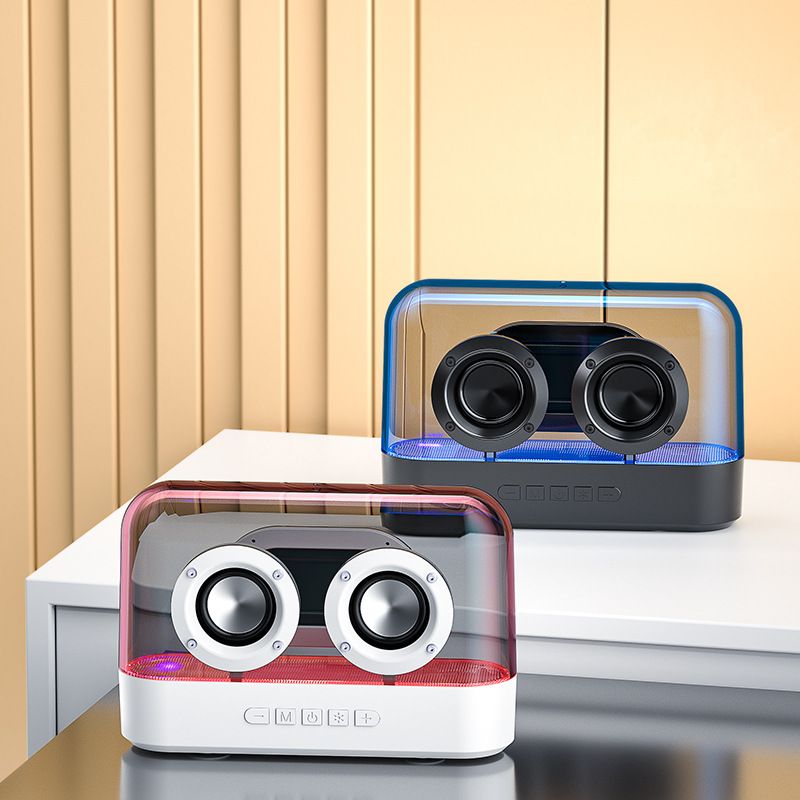 K9 Draagbare Kleurrijke Sfeerverlichting Buiten Draadloos Bluetooth Hoge Kwaliteit Zware Baskanon Kleine Luidspreker_voghion.com