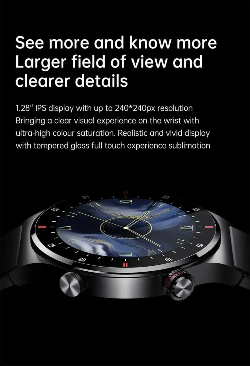 Per Huawei GPS NFC ECG+PPG Smart Watch Uomo BT Chiamata Salute Sonno Monitoraggio Multimodalità Sportiva Impermeabile Smartwatch_voghion.com