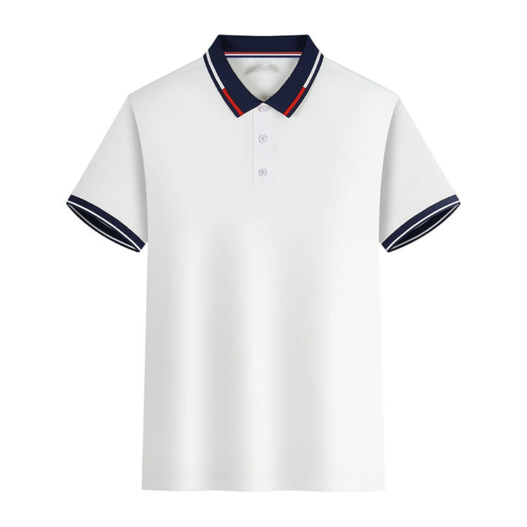 Herren neues Poloshirt T-Shirt Sommer Arbeitskleidung Poloshirt individuell revers T-Shirt Arbeitskleidung Revers Text_voghion.com