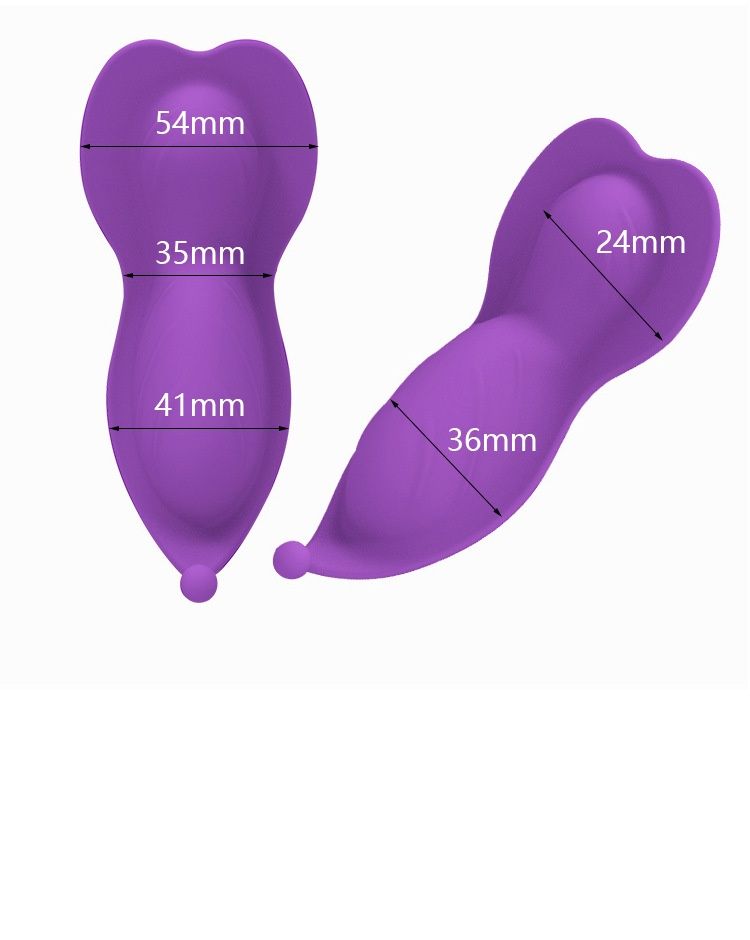luckyqqyp App-gesteuerter Vibrator für Frauen, unsichtbarer Vibrationsmasturbator, Klitorismassagegerät, Erotikartikel_voghion.com