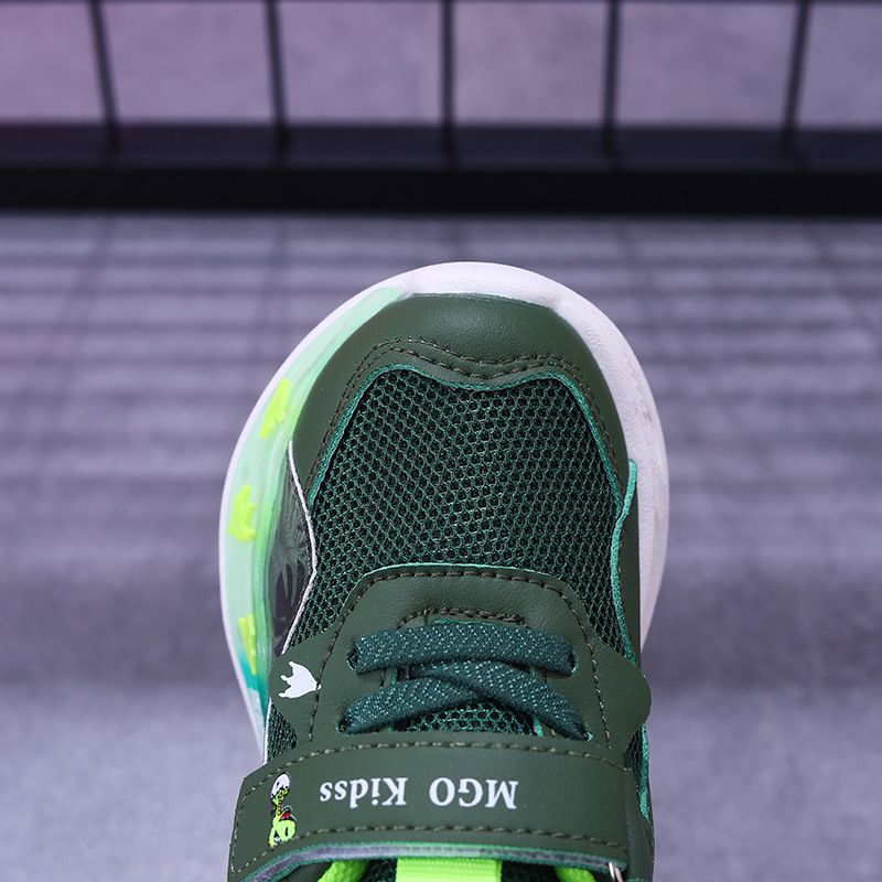 Scarpe luminose in rete di nuovo stile 2025, scarpe sportive casual, scarpe luminose per ragazzi, comode, traspiranti e leggere_voghion.com