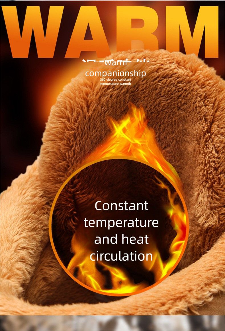 Winter New Cross-Border Snow With Fleece Lining, Thickened Warm Shoes For Men Women, Casual And Comfortable Couple's_voghion.com