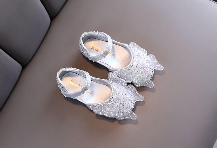 Mode Kleine Große Schleife Quadratischen Mund Dance Performance Schuhe Einzelnen Schuhe Kleine Leder Schuhe_voghion.com