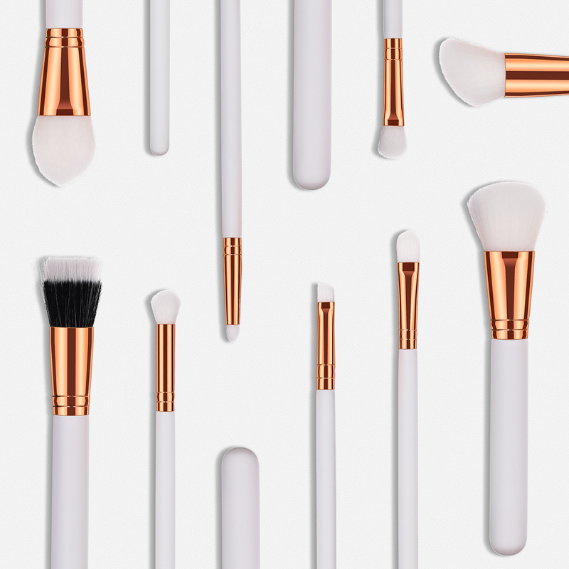 Pennelli per trucco 5/8/9/15 pezzi, strumenti di bellezza, manico in legno, set di pennelli per polvere bianca GUJHUI_voghion.com
