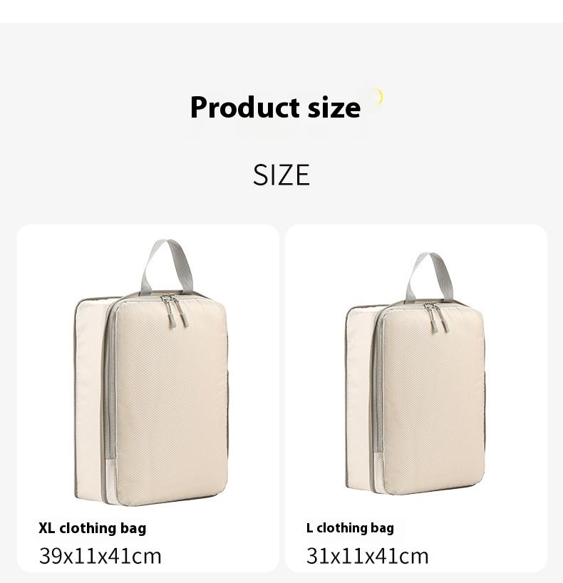 Travel four piece set, toiletries cosmetics bag, clothes and shoes compression storage bag_voghion.com