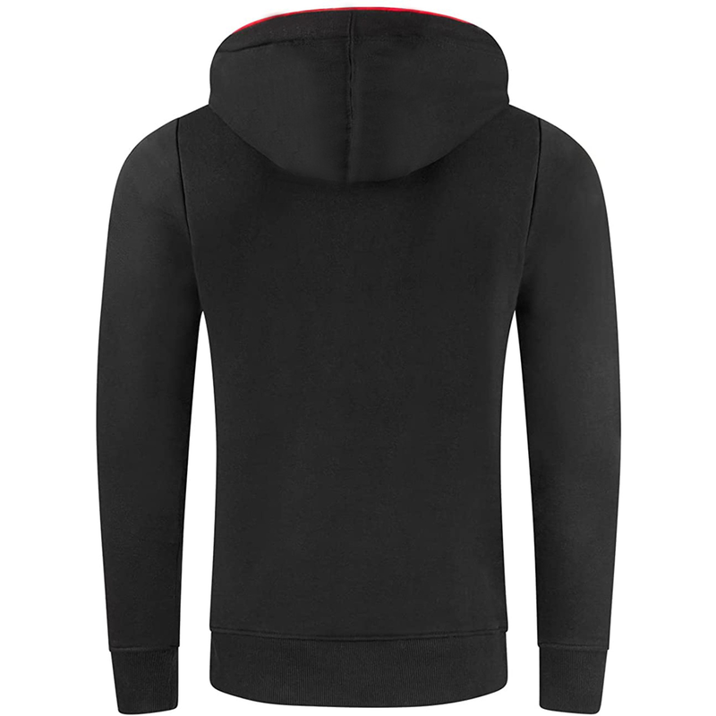Erkek Giyim tüm maç moda kazak rahat kapüşonlu kazak kazak cep ceket_voghion.com
