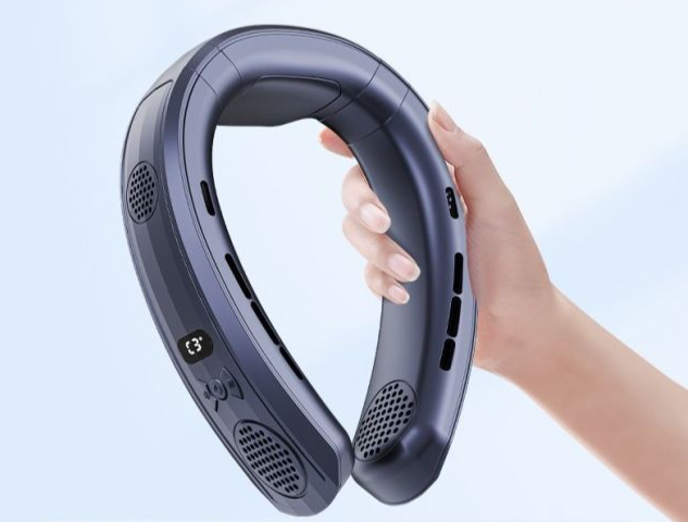 2025 New Silent Semiconductor One Second Portable Cooling Artifact Neck Hanging Fan_voghion.com