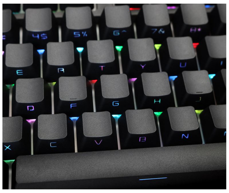 OEM Black White PBT Transparent Customized Nical Keyboard_voghion.com