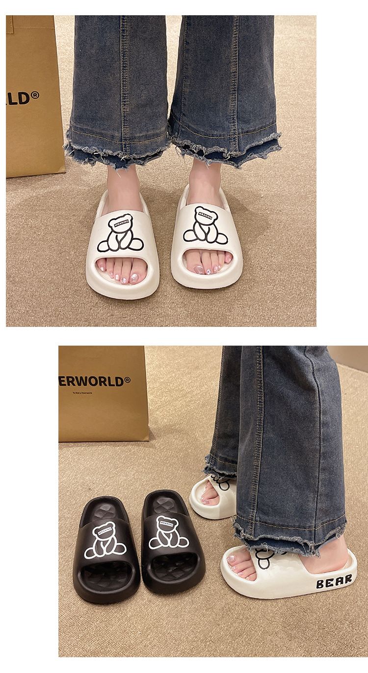 Slippers Female Summer Outside Wear Home Indoor Eva Soft Sole Fashion Explosion Sandals_voghion.com