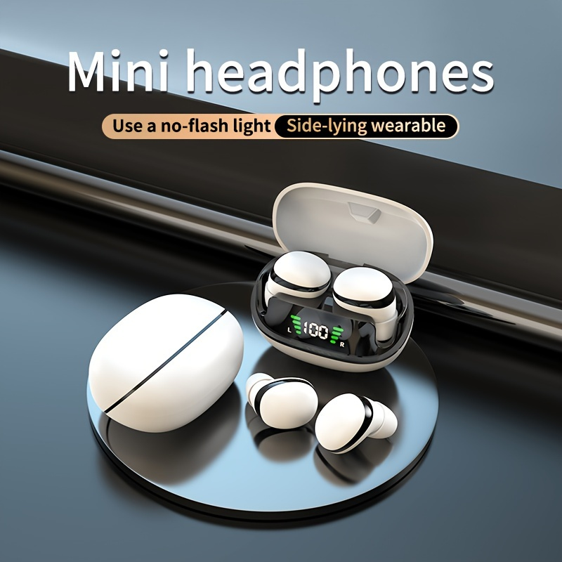 True Headset Phantom Mini Ultra Wireless No Flash Light Small Ear Sleep : Enjoy Music With Noise Cancelling& Long_voghion.com
