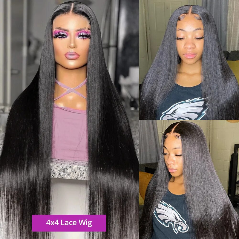 forrón eladó Brazil Bone Straight 360 átlátszó elülső női csipke első emberi haj paróka előre kitépett paróka_voghion.com