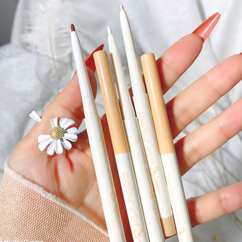 Gel per il trucco Wodwod per principianti e studenti, impermeabile, anti-sudore, ad asciugatura rapida, anti-sbavature, penna eyeliner colorata, bellissima_voghion.com