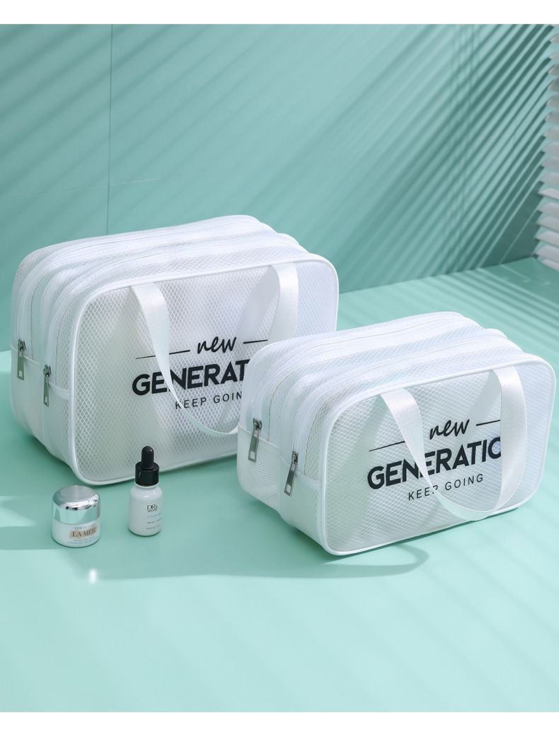 Bolsa de cosméticos de gran capacidad, bolsa de almacenamiento, bolsa de viaje portátil con separación seca y húmeda, bolsa de aseo para cosméticos._voghion.com