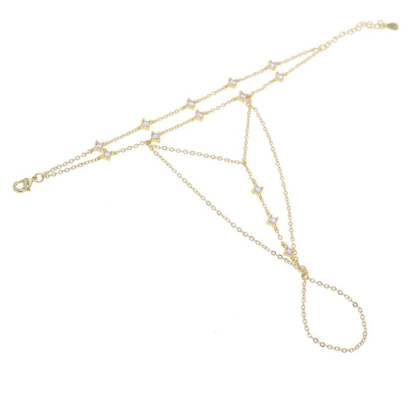 Set di bracciali geometrici da donna, stile minimalista, alla moda, impilabili, per donne, alla moda, stile boho chic, con catena a mano, regalo per lei_voghion.com