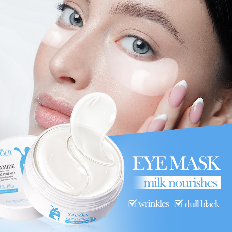 2024 Milk Nourishing SADOER Eye Mask in Full English, Gentle and Moisturizing Eye, Improving Dryness Moisturizg , Improvg_voghion.com