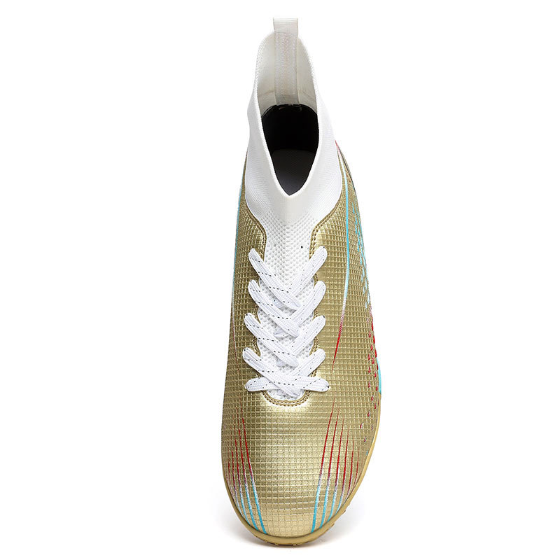 Nuevos zapatos deportivos de entrenamiento para competición de fútbol interior para estudiantes con uñas rotas para hombres_voghion.com
