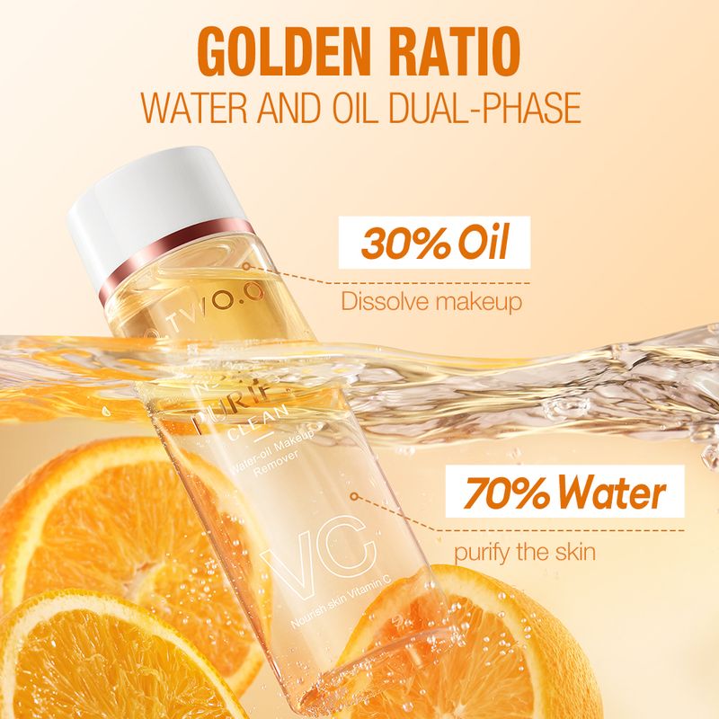 O.TWO.O Water-olie Make-up Remover VC Essense Diep Reinigende Volledige Gezichtsmake-up Instant Purify Cosmetics Residual Voor Alle Huidtypen_voghion.com